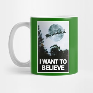 I want to believe... in Santa Mug